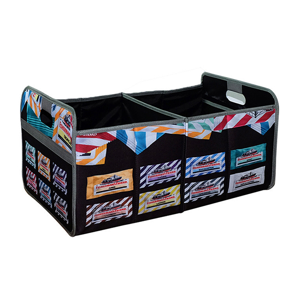 Square Non Woven Storage Box Foldable Bin for Clothing Toy Books